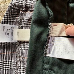 【お取引き中】春秋物のハーフパンツ　95-100cmの画像