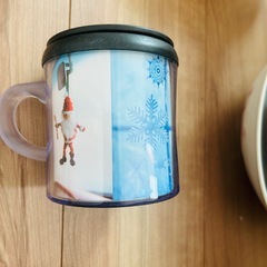 マグカップ　蓋付きの画像