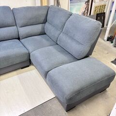  25087  ゆったりコーナーソファ　Ｌ字ソファ NITORI   ◆大阪市内・東大阪市他 6,000円以上ご購入で無料配達いたします！◆ ※高槻・枚方方面◆西宮・尼崎方面◆生駒方面　それぞれ条件付き無料配送あり！            の画像