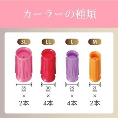 ヘアカーラー ボリューミーカール 12本入り の画像