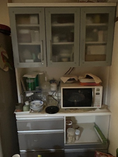 本日限り　食器棚　ニトリ