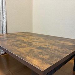 ニトリ フラットヒーター付きリビングこたつ こたつ布団付き 10/9までのお取引で15000円に値下の画像