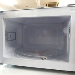 電子レンジ 2024年製 山善 OB-R17TA(W) 17L ターンテーブル ホワイト ヤマゼン ☆ 札幌市北区屯田の画像