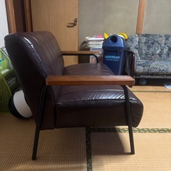 値下げ不可ニトリソファーの画像