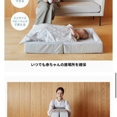 KATOJI 折りたたみ布団　ベッド　セットの画像