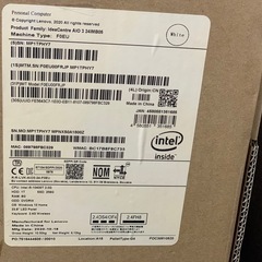 Lenovoデスクトップパソコン
の画像