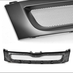 TOYOTA ハイエース 200 3型 ワイド メッシュグリル マットブラックの画像