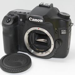 【現状品】Canon/EOS 40D/レンズ付き/デジタル一眼レフ ⑥の画像
