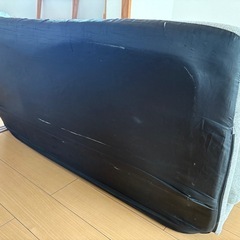 【早い方優先】2人掛けソファベッド　折りたたみ式の画像