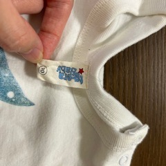 【あげます】半袖ロンパース 70cmの画像
