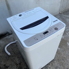 【高年式】SHARP 洗濯機 6kg 2021ねん年製の画像
