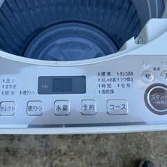 【高年式】SHARP 洗濯機 6kg 2021ねん年製の画像