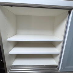 パモウナ　食器棚　ホワイト　LF-1200Rの画像