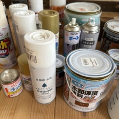 塗装缶　ペンキ　塗装　DIY まとめ売りの画像