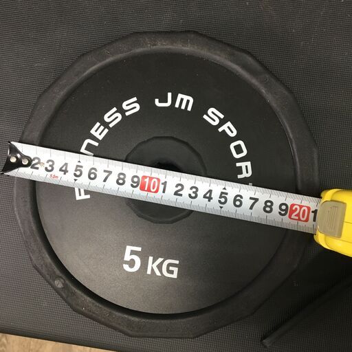 10/12終 FITNESS JM SPORTS ダンベル シャフトセット 5kg×4 20kg
