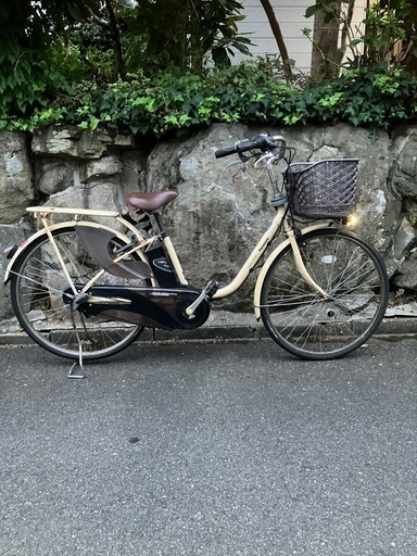 パナソニック/新品バッテリー付き電動アシスト/自転車店から出品/ 26インチ/見栄えは今一つですけど品質最高！防犯登録ok