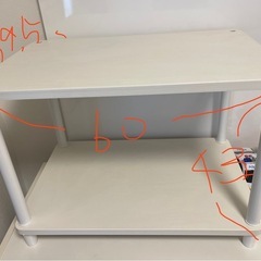 2段ラック(ミニテーブル)の画像