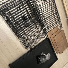 【あげます！】ペット 猫 ケージ 3段 猫 ゲージ おしゃれ キャットケージ 大型 ワイド 多頭飼い ルーフキャットケージ FC-904 スライドドア アイリスオーヤマ の画像