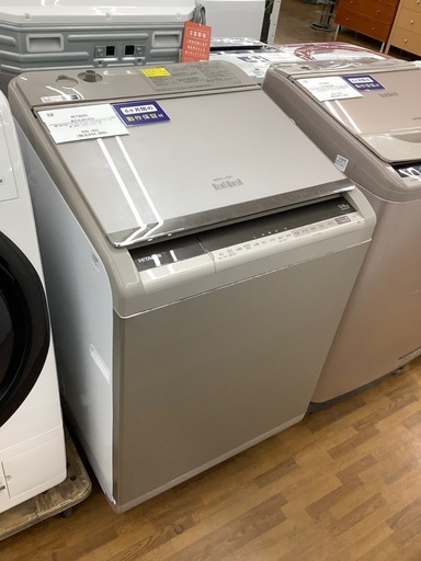 90分の無料軽トラック貸出サービス！【HITACHI】縦型洗濯乾燥機（BW-DV120E）のご紹介です!