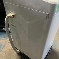 020中古 洗濯機 ハイセンス 4.5kg コンパクト 予約機能 HW-G45E4KW 
2016年製の画像