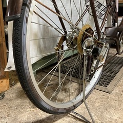 【27インチ ファミリーサイクル オートライト/６段変速】すぐお乗り頂けます！整備済！一部地域送料無料！の画像
