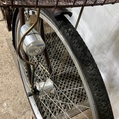 【27インチ ファミリーサイクル オートライト/６段変速】すぐお乗り頂けます！整備済！一部地域送料無料！の画像