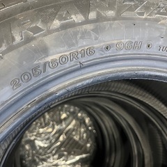 新車外し 4本 205/60R16 96H TURANZA ER33の画像