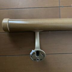 長尺手すり　取り付け金具付きの画像