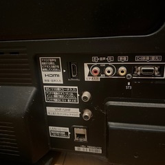 【ジャンク】電源が入らないテレビ／部品取り・修理できる方にの画像