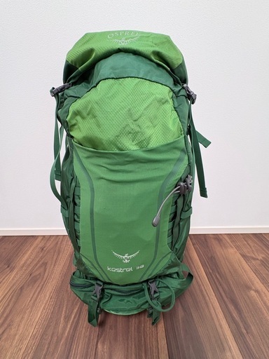 【美品・値下げ】Osprey Kestrel 38（オスプレー ケストレル38）バックパック／1回のみ使用