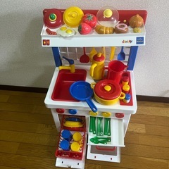 子供キッチン　ボーネルンド　おままごとの画像