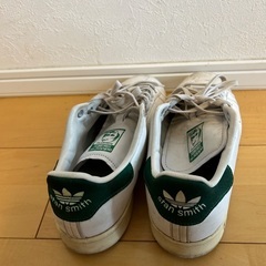 adidas Stan Smith ホワイト/グリーン　28cmの画像