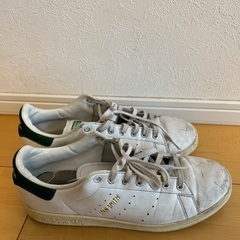 adidas Stan Smith ホワイト/グリーン　28cmの画像