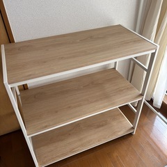 期間限定出品　3段シェルフの画像