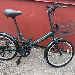 折りたたみ自転車の画像
