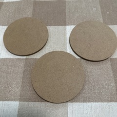 決まりました★未使用品コースターの画像