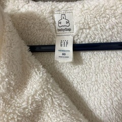 babygap 耳付きカバーオール　サイズ60の画像