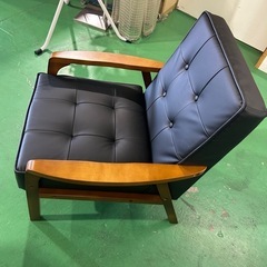 【7J08①】ニトリ　1人掛けソファの画像