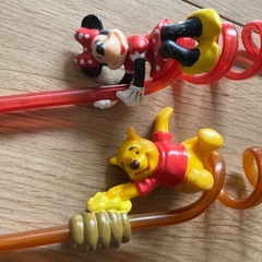 ディズニー　ストローの画像