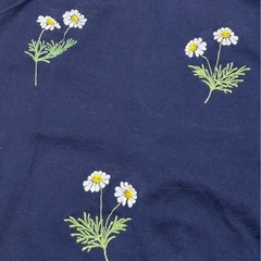 マーガレット刺繍カーディガン　UNIQLOの画像