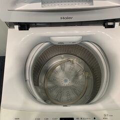 (251008)　ハイアール　全自動電気洗濯機　4.5kg　JW-U45EA　2023年製　の画像