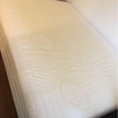 【引き取り希望】無印良品 足付きマットレス ダブルサイズの画像
