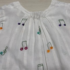 お花の音符♪フレアチュニックの画像