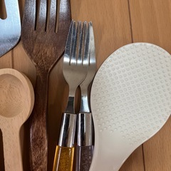 フォーク　しゃもじなどの画像