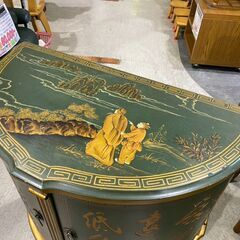 中国｜半円型｜コンソールキャビネットの画像