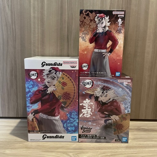 鬼滅の刃 Grandista-童磨- フィギュア　8個セット BANPRESTO 鬼滅の刃 Grandista DOMA 童磨 フィギュア 【新品・未開封