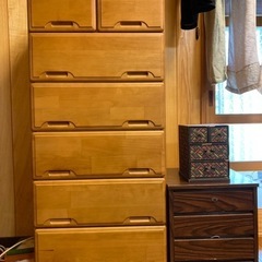 収納家具、写っている物全ての画像