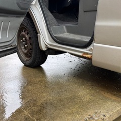 新潟県　三菱　タウンボックス　AT 4WD  スタッドレス　平成13年式　153,000km U62Wの画像