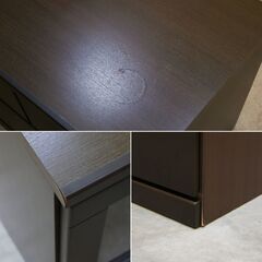 ≪yt2058ジ≫ ニトリ TV台 ローボード モカ2 120LB 幅120cm 高さ47cm ダークブラウン AVボード/TVボード/テレビ台/中古家具/宮城県仙台市 71003-09の画像