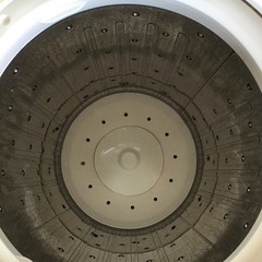 SANYO     二槽式4.5k洗濯機　2009年製　中古品　※脱水ふた欠品・イタミ有の画像